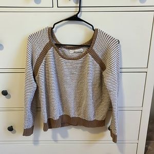 Crop sweater